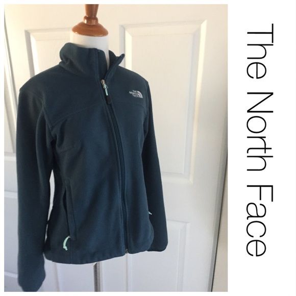 The North Face Jackets & Blazers - The North Face Dark Teal Zip Jacket S